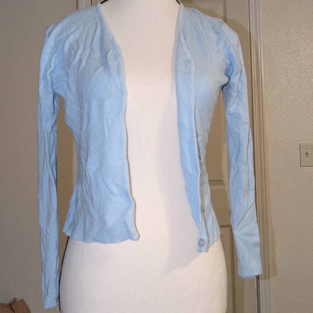 Light Blue Cardigan